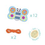 DJECO Fűzős játék - Fűzős játék - Macica 