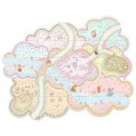 DJECO TINYLY álomvilág Óriás puzzle - Tinyly birodalom, 33 db-os - Puzzl'Up Lily tinypuzz