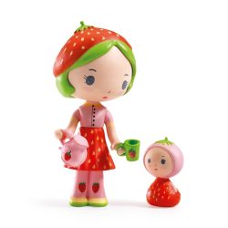   DJECO Tinyly Álomvilág figurák - Eperke és Szamóca - Berry & Lila