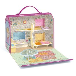   DJECO Tinyly Álomvilág babaház - Blucska és Indi háza - Bluchka & Indie house