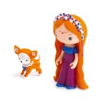 DJECO Tinyly Álomvilág babaház - Blucska és Indi háza - Bluchka & Indie house