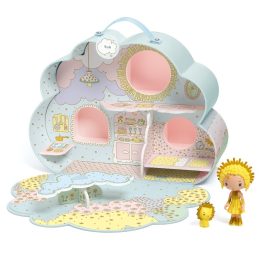   Djeco Tinyly - Álomvilág babaház - Napocska és Mia - Sunny & Mia house
