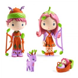   DJECO Tinyly Álomvilág figurák - Lily és Szilveszter - Lily & Sylvestre