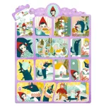Djeco Mese puzzle - Piroska és a farkas - Little Red Riding Hood