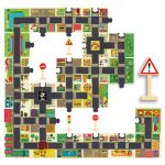 DJECO Óriás puzzle - A város - autópálya