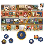 DJECO Megfigyeltető puzzle - A múzeumban, 500 db-os