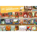 DJECO Megfigyeltető puzzle - A múzeumban, 500 db-os