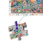 DJECO Megfigyeltető puzzle - A város, 200 db-os - The city