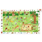 Djeco Megfigyeltető puzzle - Kisbarátok a kertben - Little friends' garden