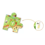 Djeco Megfigyeltető puzzle - Kisbarátok a kertben - Little friends' garden