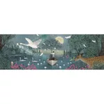 DJECO Művész puzzle - Himnusz a Holdhoz, 1000 db-os - Hymn to the Moon