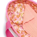 DJECO Játékbaba Mini, 20 cm - Barbara mózeskosárral