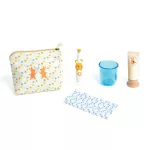 DJECO Játékbaba kiegészítő, tisztálkodás - Fogmosás - Toothbrush set