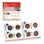 DJECO Csináld magad! - Színkeverő pörgettyű világűrben - Hypno cosmos