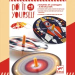 DJECO Csináld magad! - Színkeverő pörgettyű világűrben - Hypno cosmos