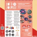 DJECO Csináld magad! - Színkeverő pörgettyű világűrben - Hypno cosmos