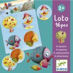 DJECO Képeslottó - Négy évszak