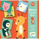 DJECO Memóriajáték - Fél állat párosító
