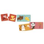 DJECO Párosító puzzle - Ki mit eszik?