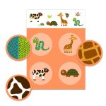 DJECO Képeslottó - Tollas és szőrös - Loto Feathers & Fur