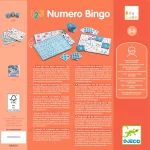 DJECO Fejlesztő játék - Számos bingó - Numero Bingo