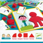 DJECO Fejlesztő játék - Alakzatok és formák - Eduludo Shapes