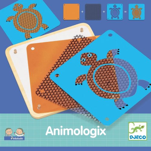 DJECO Fejlesztő játék - Állati tervezés - Animologix