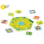 DJECO Társasjáték - Hangos - képes bujócska - Memo Meuh