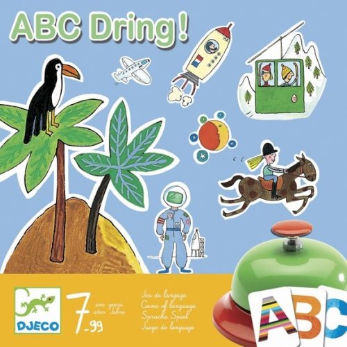 DJECO Társasjáték - Csingi-lingi ABC - ABC Dring