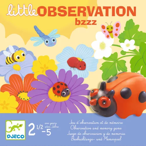 DJECO Társasjáték - Egy kis megfigyelés-Bzzz - Little observation Bzzz