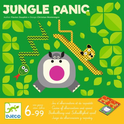 DJECO Társasjáték Pánik a dzsungelben - Jungle panic
