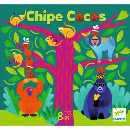Djeco Társasjáték - Kókusz szerző - Chipe Cocos