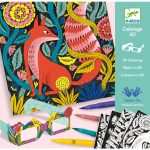 DJECO Művészeti műhely - Fantázia kerekerdő - Fantasy forest 3D