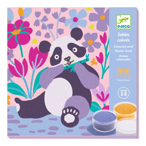 Djeco Homokkép készítés - Bársonyos mancsok - Velvety paws