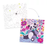 Djeco Homokkép készítés - Bársonyos mancsok - Velvety paws