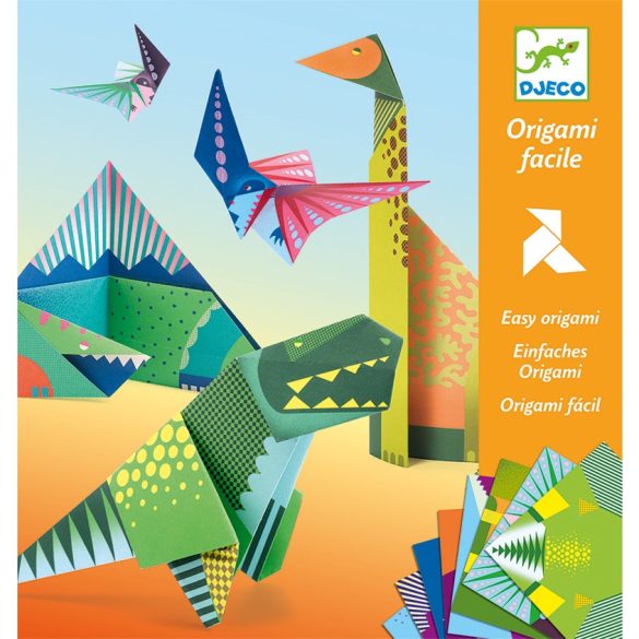 DJECO Origami - Dinoszauruszok