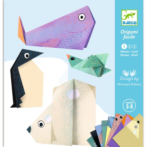 DJECO Origami - Sarkkör állatai - Polar animals