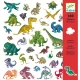 DJECO Matricák - Dinoszauruszok