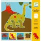 DJECO Rajzsablonok - Dínók - Dinosaurs