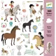 DJECO Matricák - Lovak - Horses