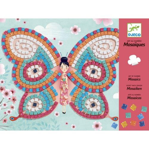 DJECO Mozaikkép készítés - Pillangók