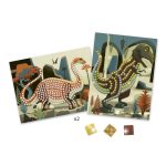 DJECO Mozaikkép készítés - Dínók