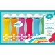 DJECO Marok filc 6 színben - Pontozó festés - 6 foam markers