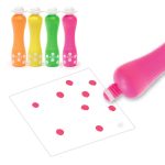 DJECO Marok filc készlet 4 fluoreszkáló színben