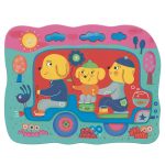 DJECO Színező műhely - Rejtve az úton - Hidden on the road