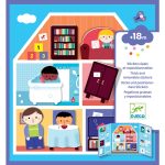 DJECO Matricás foglalkoztató - Házban - House