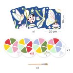 DJECO PaPalettafestés - Röpködők - Palette painting - Creepy crawlies