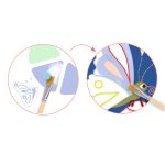 DJECO PaPalettafestés - Röpködők - Palette painting - Creepy crawlies