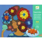 DJECO Művészeti műhely - Hajkoronák díszítése virágszövéssel - A hemisphere in your hair