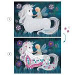 DJECO Mozaikkép készítés - Elvarázsolt világ - The enchanted world 